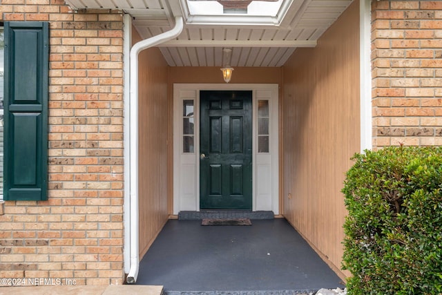 view of property entrance