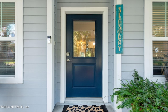 view of property entrance