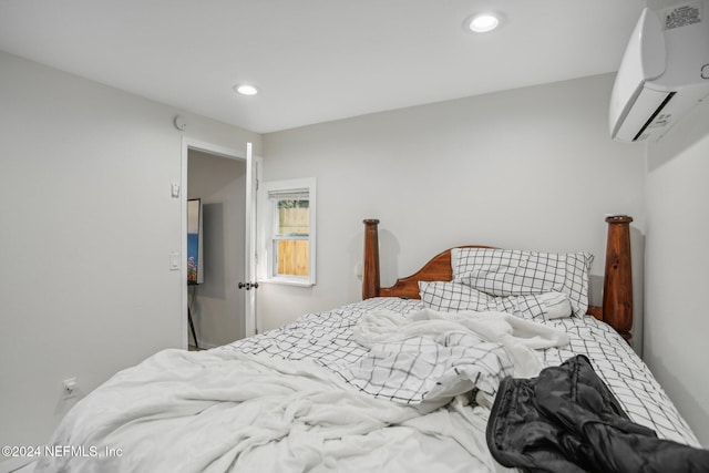 3730 Abby Ln, Jacksonville, FL 32207 - bedroom with a wall mounted AC