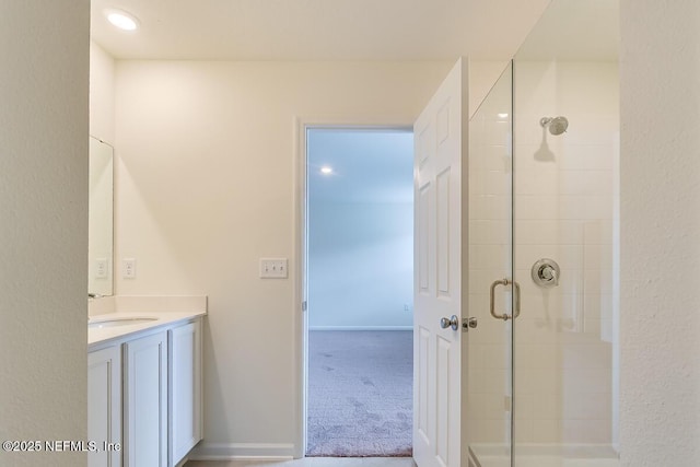 2320 Dallas Creek Ln, Green Cove Springs, FL 32043 - full bath featuring a shower stall and vanity