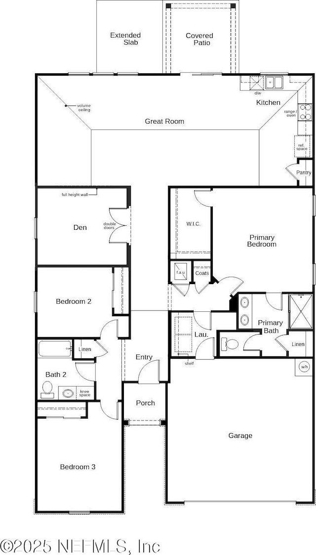 2320 Dallas Creek Ln, Green Cove Springs, FL 32043 - property floor plan
