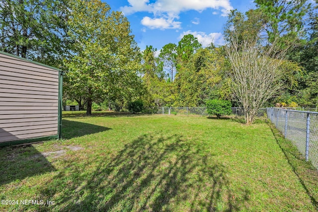 view of yard