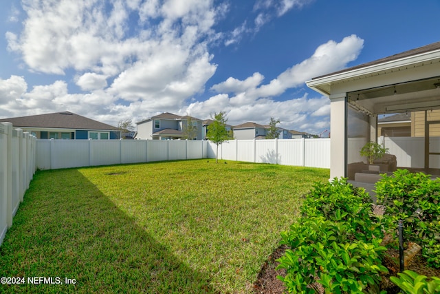 view of yard