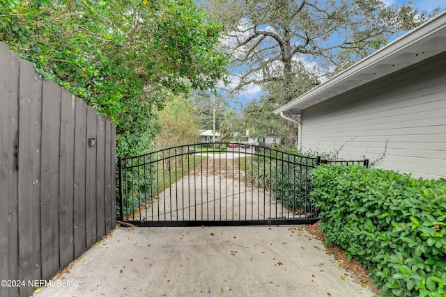 view of gate