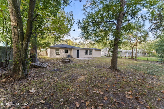 back of house featuring a patio area