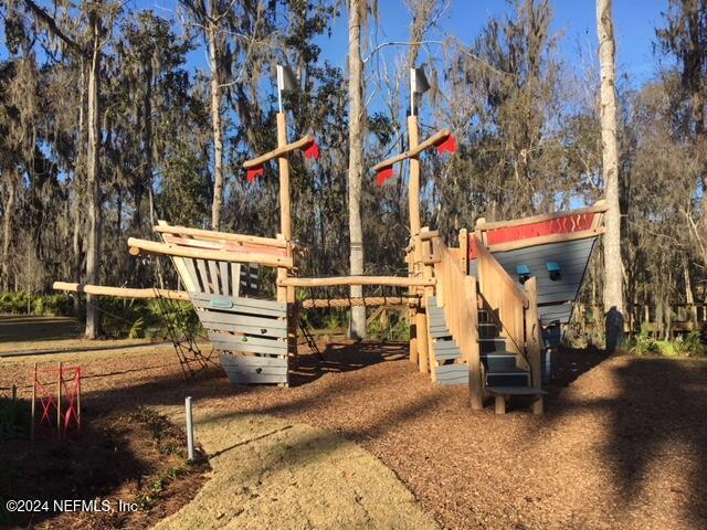 view of jungle gym