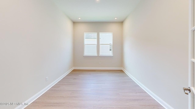345 Palomar Dr, Saint Johns, FL 32259 - spare room with light wood finished floors and recessed lighting