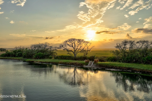 property view of water