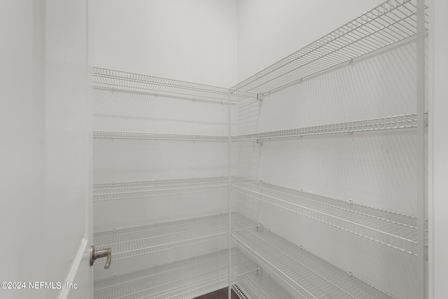 view of pantry