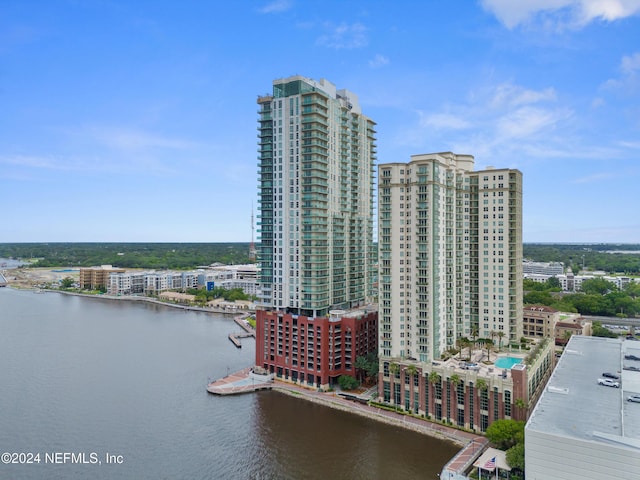 1431 Riverplace Blvd Unit 2602, Jacksonville, FL 32207 - view of property featuring a water view and a view of city