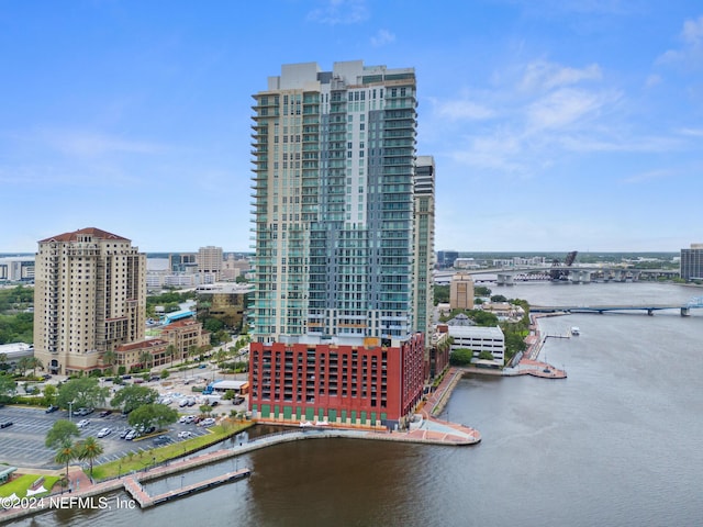1431 Riverplace Blvd Unit 2602, Jacksonville, FL 32207 - view of property with a water view and a view of city