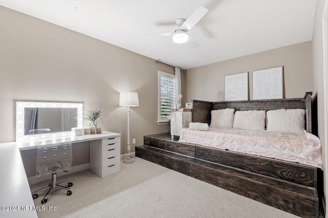 10225 Russell Sampson Rd, Saint Johns, FL 32259 - bedroom featuring carpet flooring, an office area, and ceiling fan