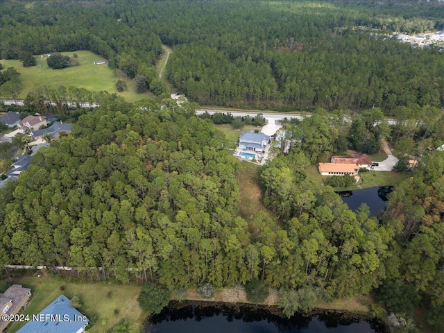 10225 Russell Sampson Rd, Saint Johns, FL 32259 - aerial view of property and surrounding area with a forest and a nearby body of water