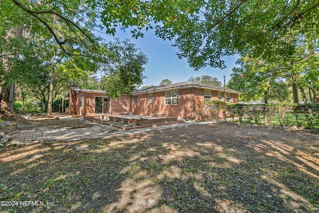 exterior space with a patio area