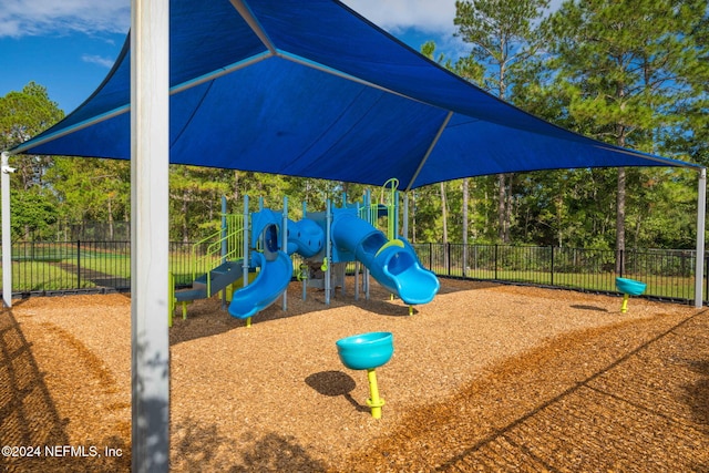 view of play area