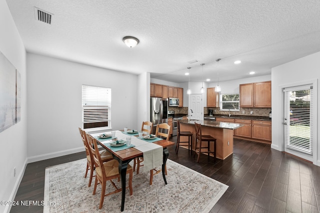 view of dining room