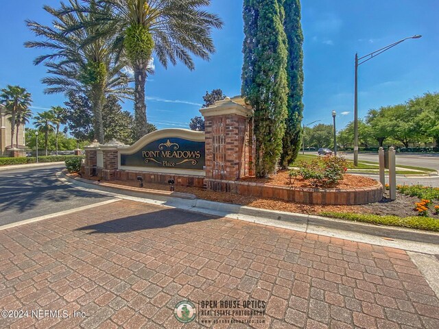 7801 Point Meadows Dr Unit 8406, Jacksonville, FL 32256 - view of community sign