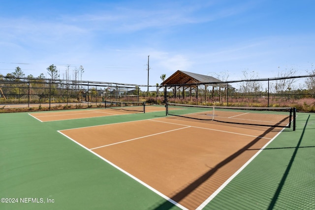 view of sport court with basketball court