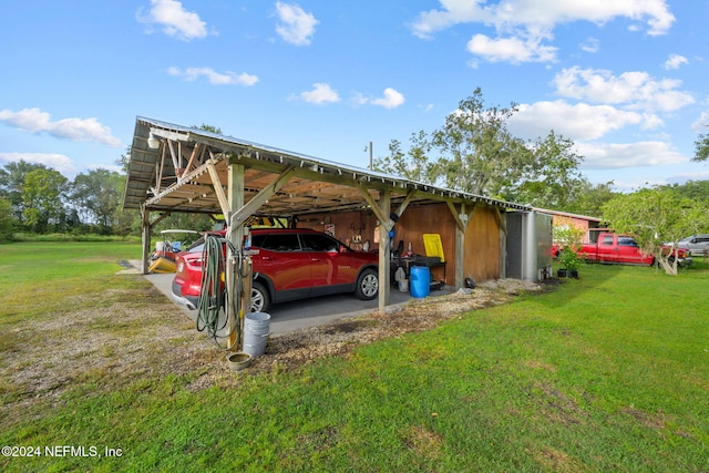 521 State Rd 207, East Palatka, FL 32131 - view of parking / parking lot featuring a detached carport