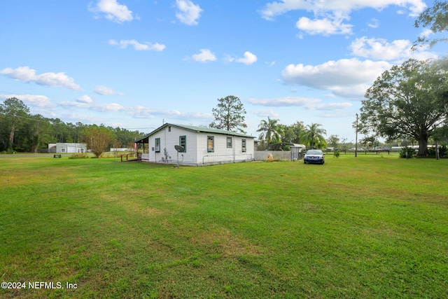 521 State Rd 207, East Palatka, FL 32131 - view of yard with fence