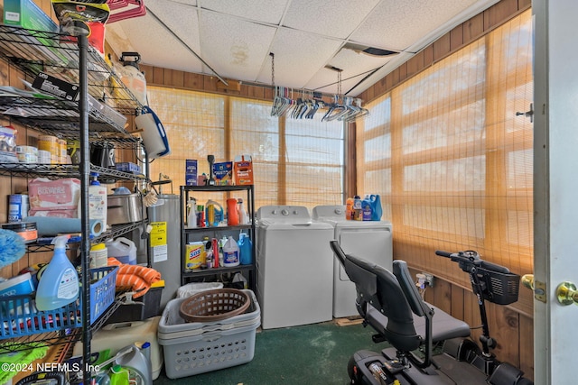 521 State Rd 207, East Palatka, FL 32131 - interior space with separate washer and dryer and water heater