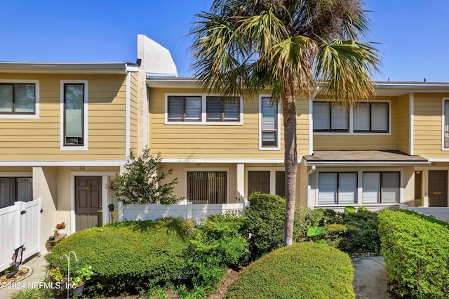 view of townhome / multi-family property