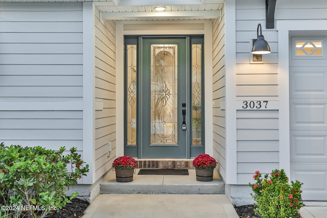 view of property entrance