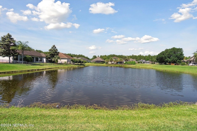 property view of water