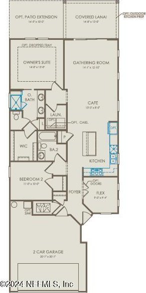 246 Lone Cypress Way, Saint Augustine, FL 32092 - home floor plan