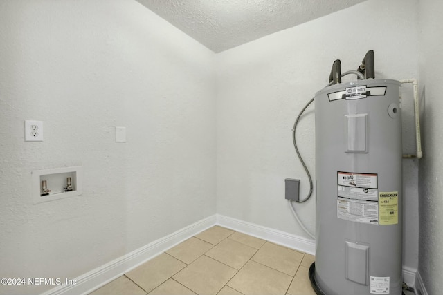 utilities featuring electric water heater