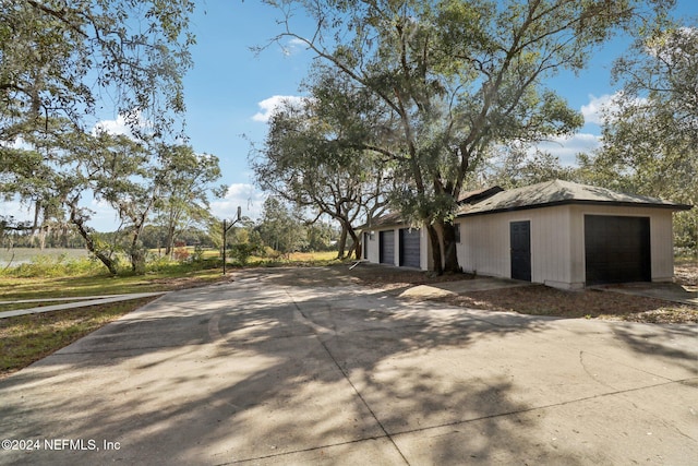 view of side of property