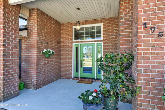 view of entrance to property