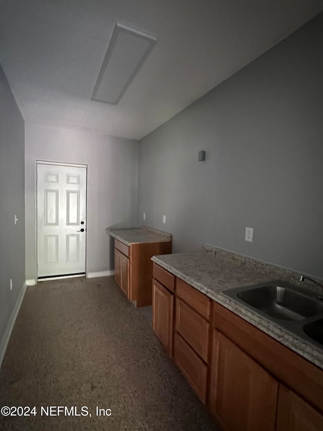 kitchen featuring sink