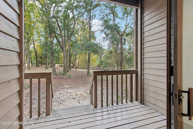 view of deck