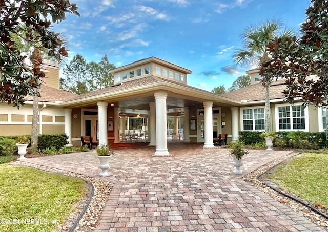 view of rear view of house