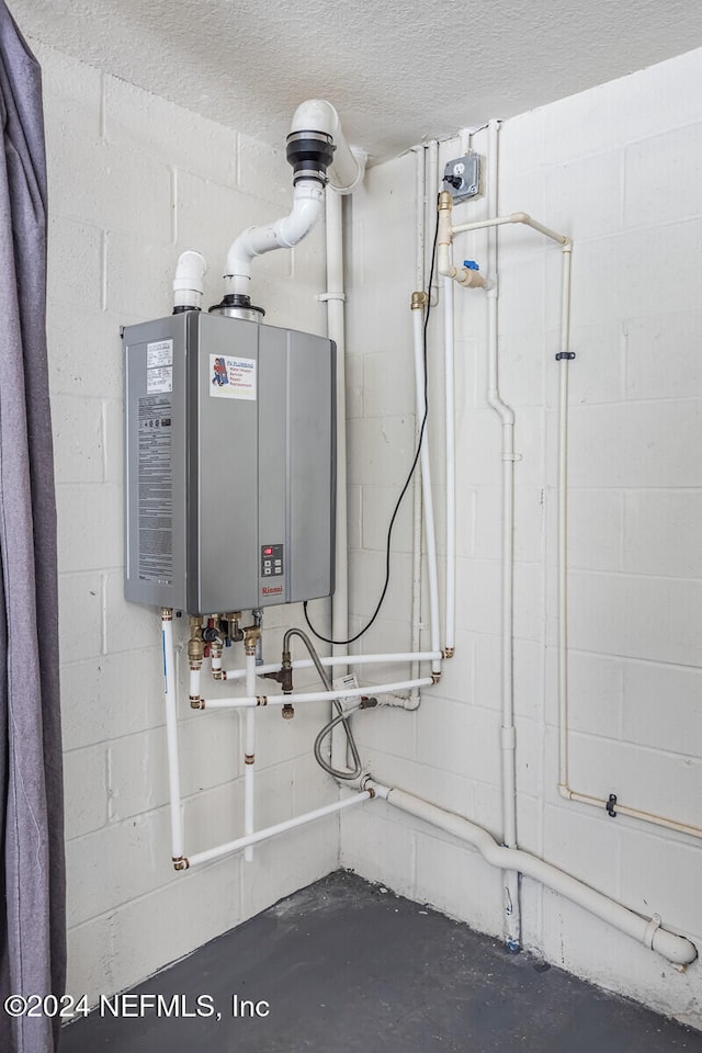 utilities with tankless water heater