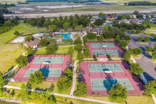 3107 Forest View Ln, Green Cove Springs, FL 32043 - bird's eye view of a pool