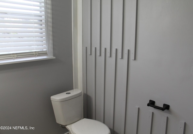 bathroom with toilet