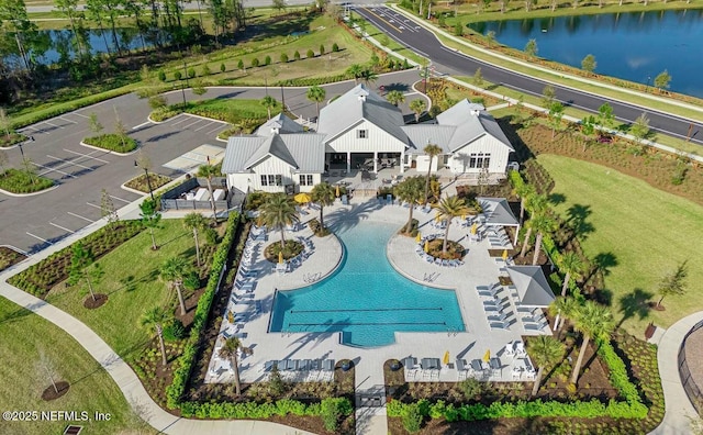 300 Hillendale Cir, Saint Johns, FL 32259 - aerial view with a residential view and a water view