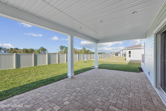 300 Hillendale Cir, Saint Johns, FL 32259 - view of patio / terrace with a fenced backyard