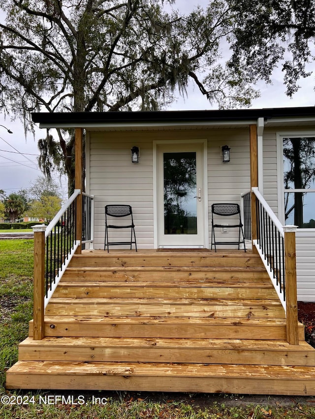 view of deck