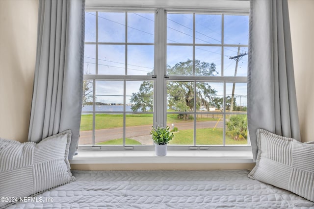 interior space with plenty of natural light