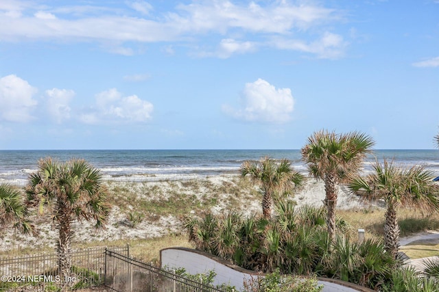 413 1st St S Unit 303, Jacksonville Beach, FL 32250 - view of water feature with a beach view