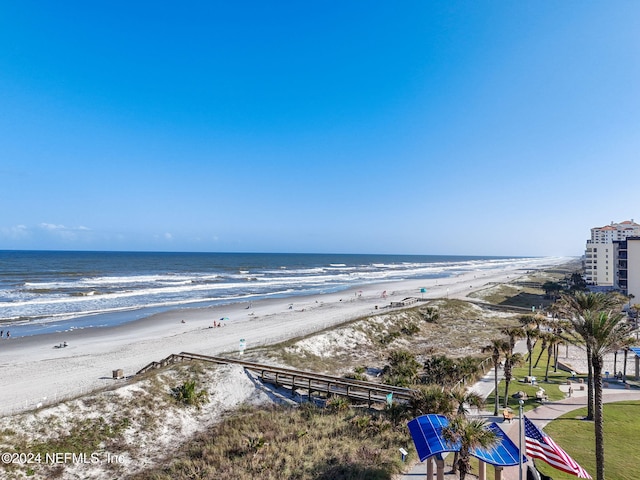 413 1st St S Unit 303, Jacksonville Beach, FL 32250 - property view of water with a view of the beach