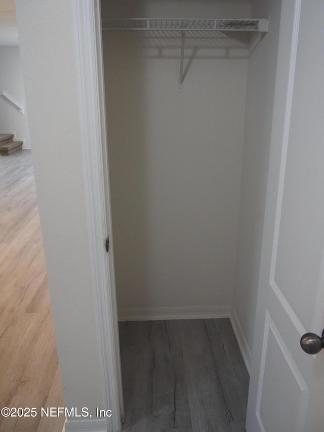 view of closet