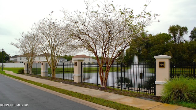 view of gate