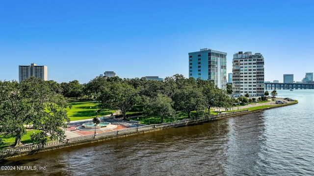 property view of water