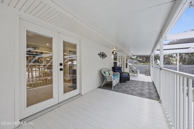 sunroom featuring a wealth of natural light