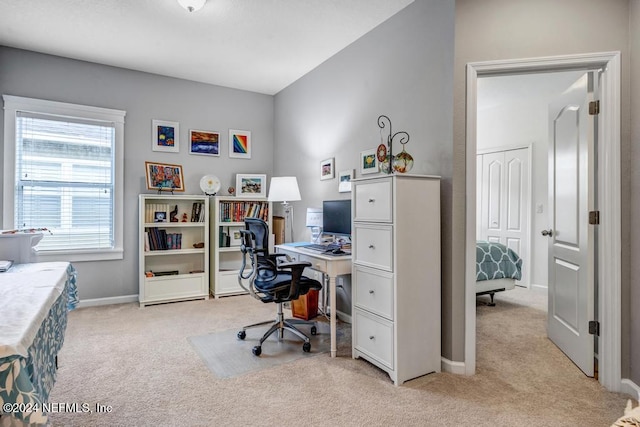 130 Wayfare Ln, Jacksonville, FL 32081 - office area with light colored carpet and baseboards