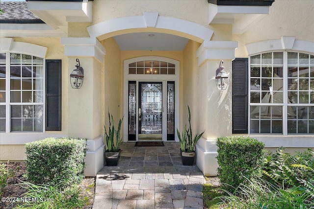 view of entrance to property